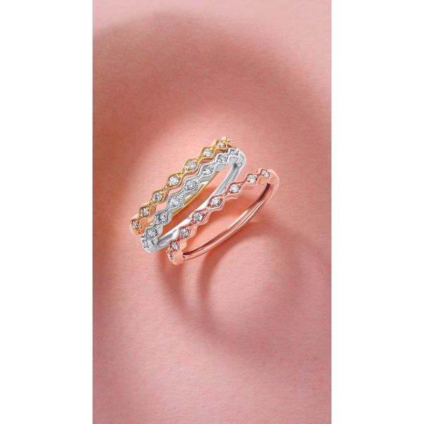 14k White Gold Fashion Ring - Image 2
