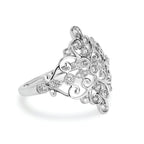 14k White Gold Fashion Ring - Image 3