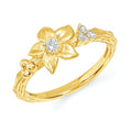 14k Yellow Gold Fashion Ring