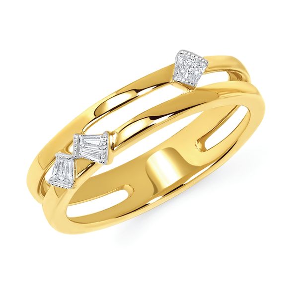 14k Yellow Gold Fashion Ring