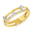 14k Yellow Gold Fashion Ring