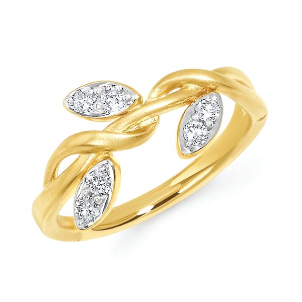 14k Yellow Gold Fashion Ring