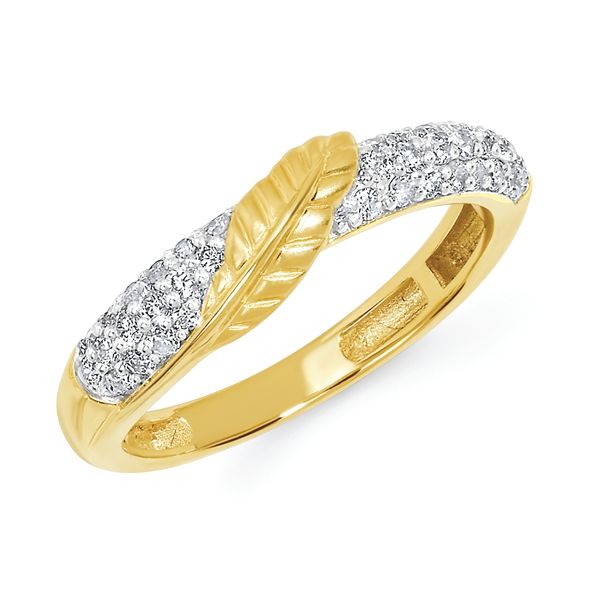 14k Yellow Gold Fashion Ring