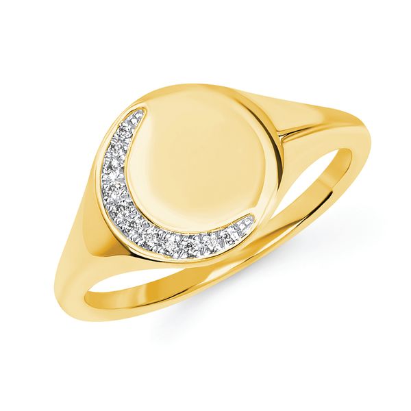 14k Yellow Gold Fashion Ring