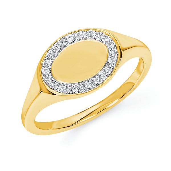 14k Yellow Gold Fashion Ring