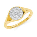 14k Yellow Gold Fashion Ring