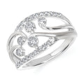 14k White Gold Fashion Ring
