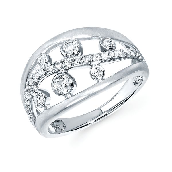 14k White Gold Fashion Ring