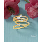 14k Yellow Gold Fashion Ring - Image 2