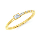 14k Yellow Gold Fashion Ring