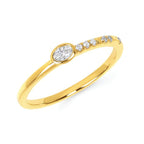 14k Yellow Gold Fashion Ring