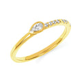 14k Yellow Gold Fashion Ring