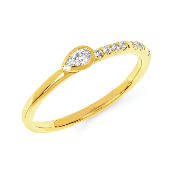 14k Yellow Gold Fashion Ring