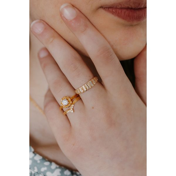 14k Yellow Gold Fashion Ring - Image 2