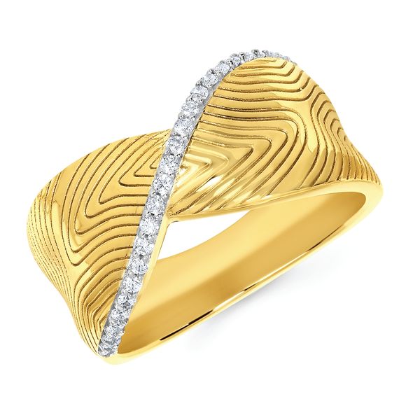 14k Yellow Gold Fashion Ring