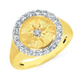 14k Yellow Gold Fashion Ring