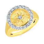 14k Yellow Gold Fashion Ring
