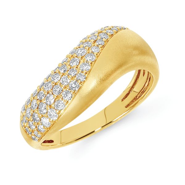 14k Yellow Gold Fashion Ring