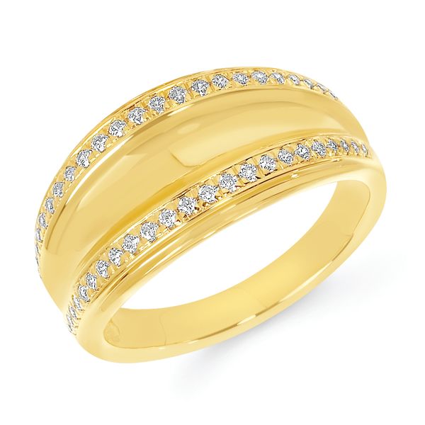 14k Yellow Gold Fashion Ring