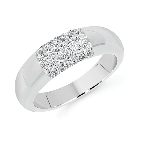 14k White Gold Fashion Ring
