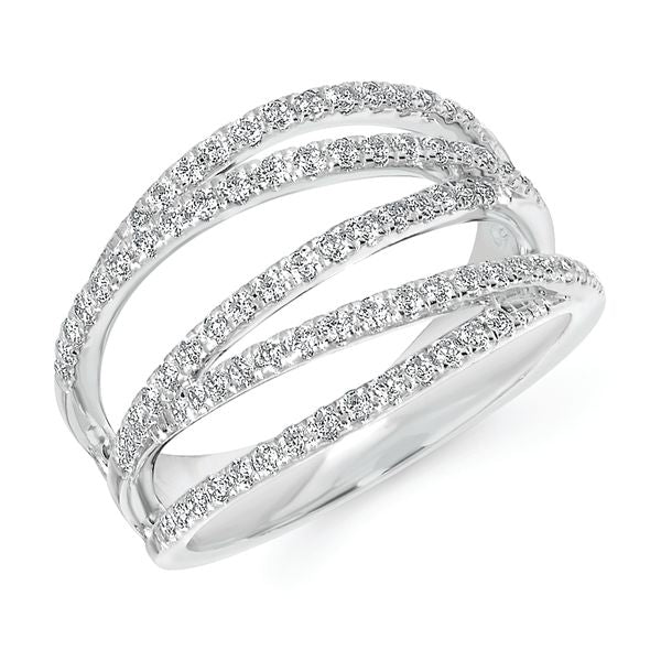 14k White Gold Fashion Ring