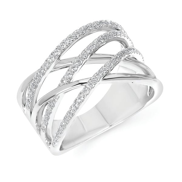 14k White Gold Fashion Ring