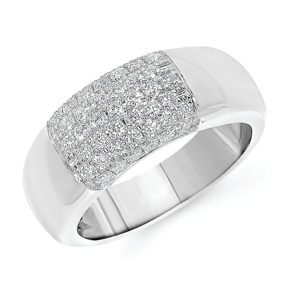 14k White Gold Fashion Ring