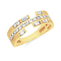 14k Yellow Gold Fashion Ring