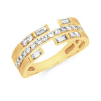 14k Yellow Gold Fashion Ring