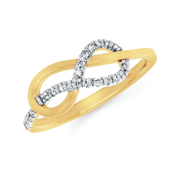 14k Yellow Gold Fashion Ring