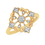 14k Yellow Gold Fashion Ring