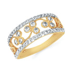 14k Yellow Gold Fashion Ring