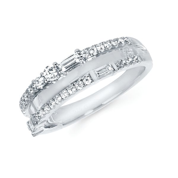 14k White Gold Fashion Ring