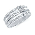 14k White Gold Fashion Ring