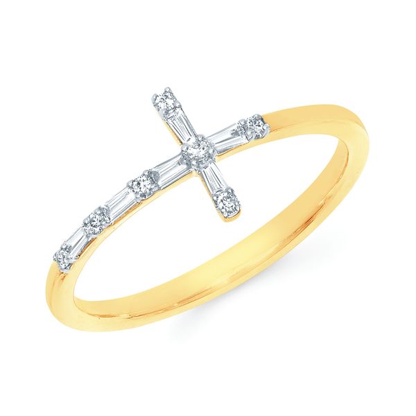14k Yellow Gold Fashion Ring