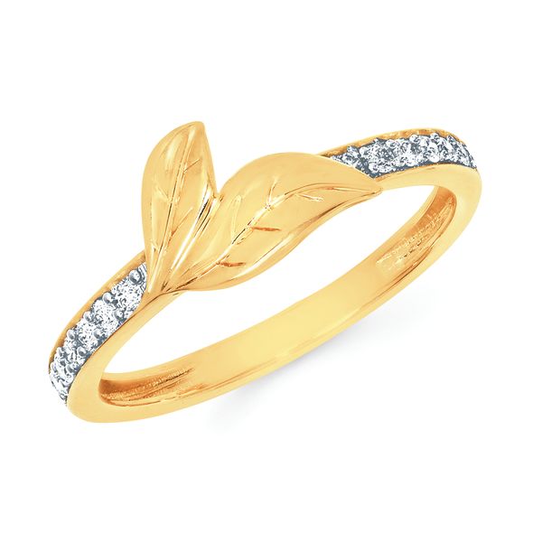 14k Yellow Gold Fashion Ring
