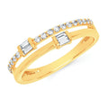 14k Yellow Gold Fashion Ring