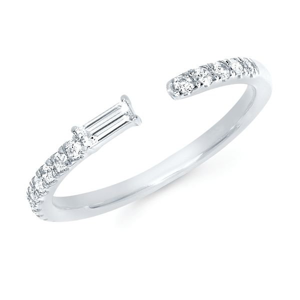 14k White Gold Fashion Ring