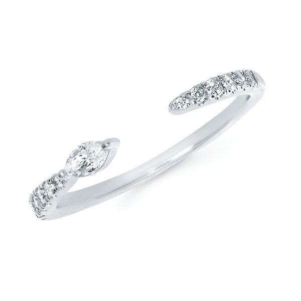 14k White Gold Fashion Ring