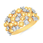 14k Yellow Gold Fashion Ring