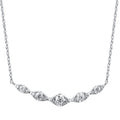 14k White Gold Diamond Pendant