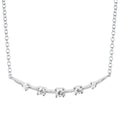 14k White Gold Diamond Pendant
