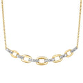 14k Yellow Gold Diamond Pendant
