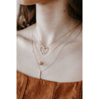 14k Yellow Gold Diamond Pendant - Image 3