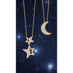 14k Yellow Gold Diamond Pendant - Image 2