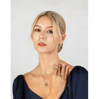 14k Yellow Gold Diamond Pendant - Image 5