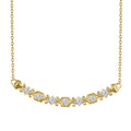 14k Yellow Gold Diamond Pendant