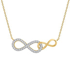 14k Yellow Gold Diamond Pendant