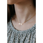 14k Yellow Gold Diamond Pendant - Image 2