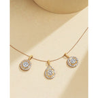 14k Yellow Gold Diamond Pendant - Image 2